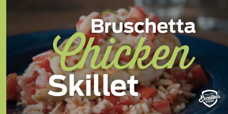Bruschetta Chicken Skillet