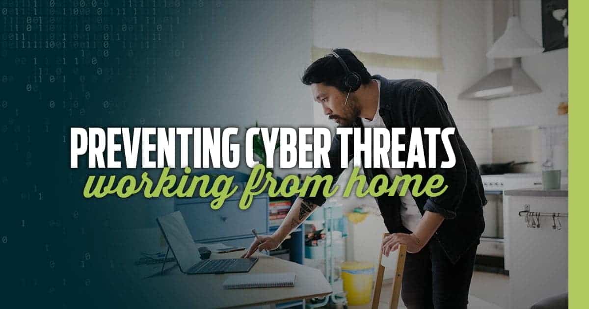 Preventing cyber threats for employees working from home
