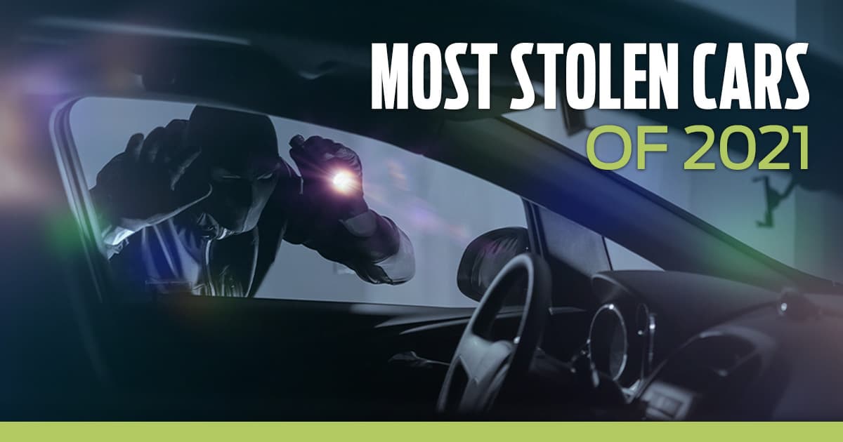 Most Stolen Cars of 2021
