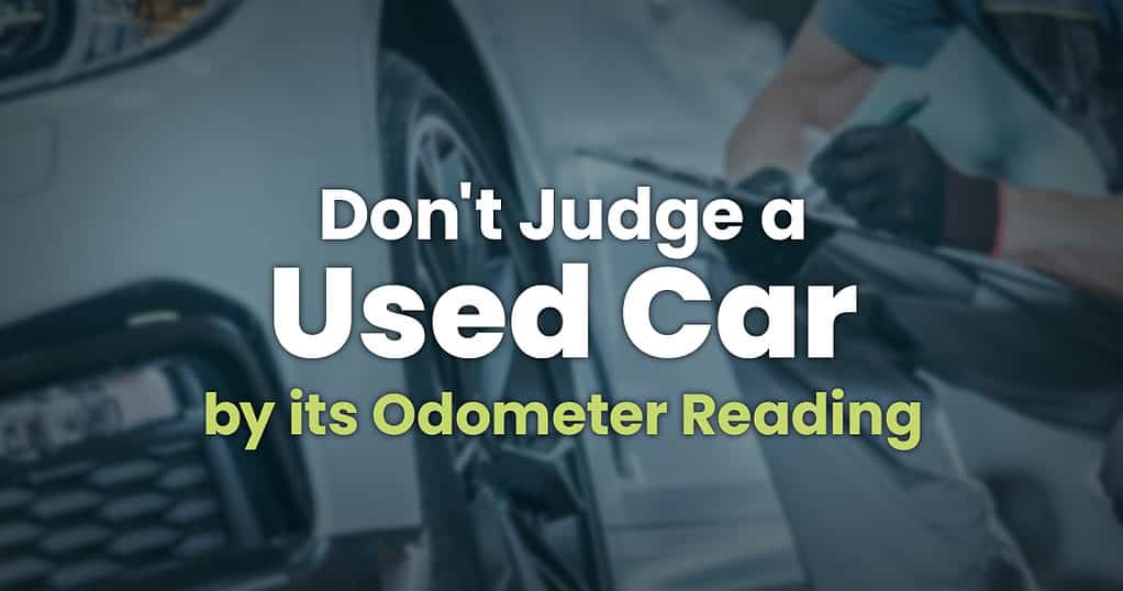 Odometer readings used best sale cars