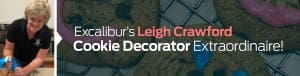 Excalibur's Leigh Crawford Cookie Decorator