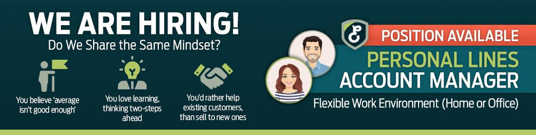 Were Hiring a Personal Lines Account Manager