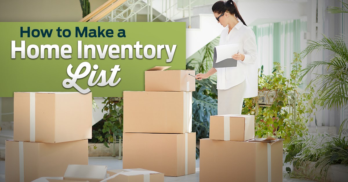 how to make a home inventory list