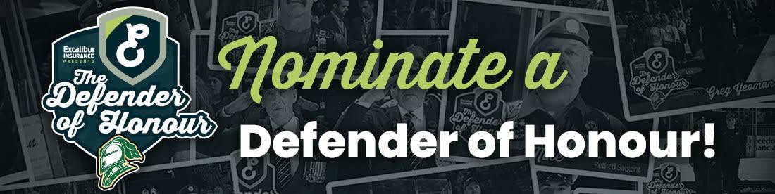 Nominate a Defender of Honour 
